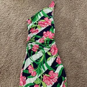 XS Lilly Pulitzer side ruched dress